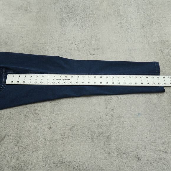 Chico's Jeans Women's Size 0.5 US-6 Blue Mid-Rise Pull On Skinny 26" Inseam - Picture 15 of 15